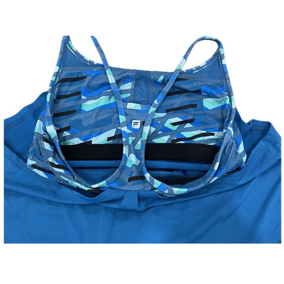 PTP-18”-FABLETICS-Norwalk Tank-Bombay Blue/Impulse Print Blue - Picture 5 of 14